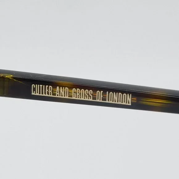 NEW CUTLER AND GROSS OF LONDON CGOP-1156-DT07 DARK TORTOISE CAT EYE EYEG… - Picture 9 of 12